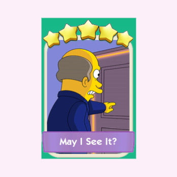 May I See It?