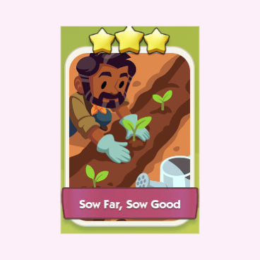 Sow Far, Sow Good