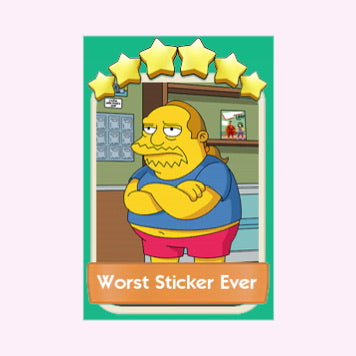 Worst Sticker Ever